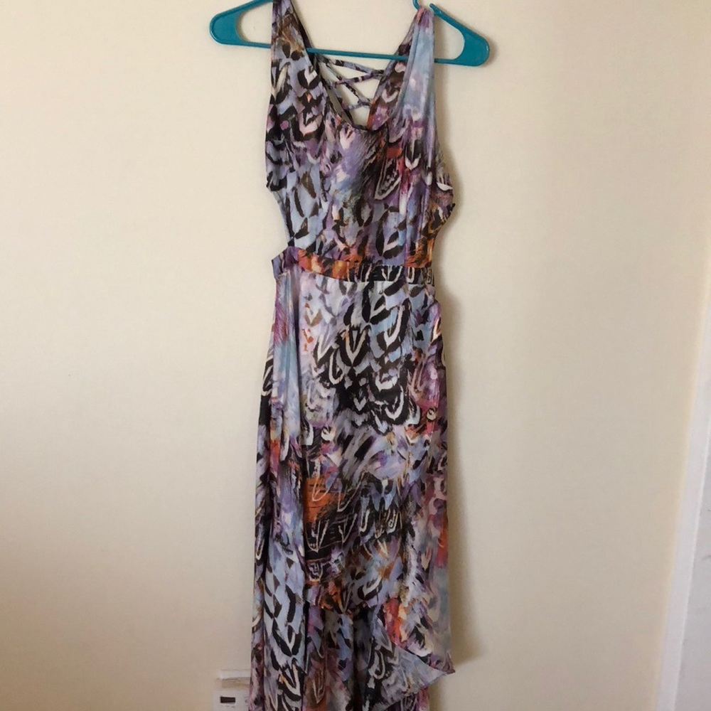 Multi-Colored Dress w/cutouts